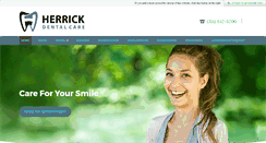 Desktop Screenshot of herrickdental.com